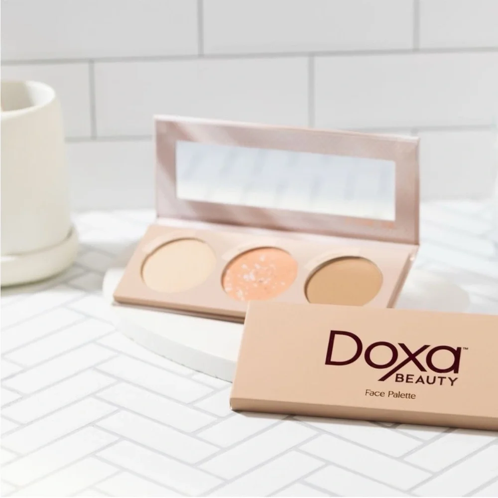 Face Palette - Cream and Tan Blush